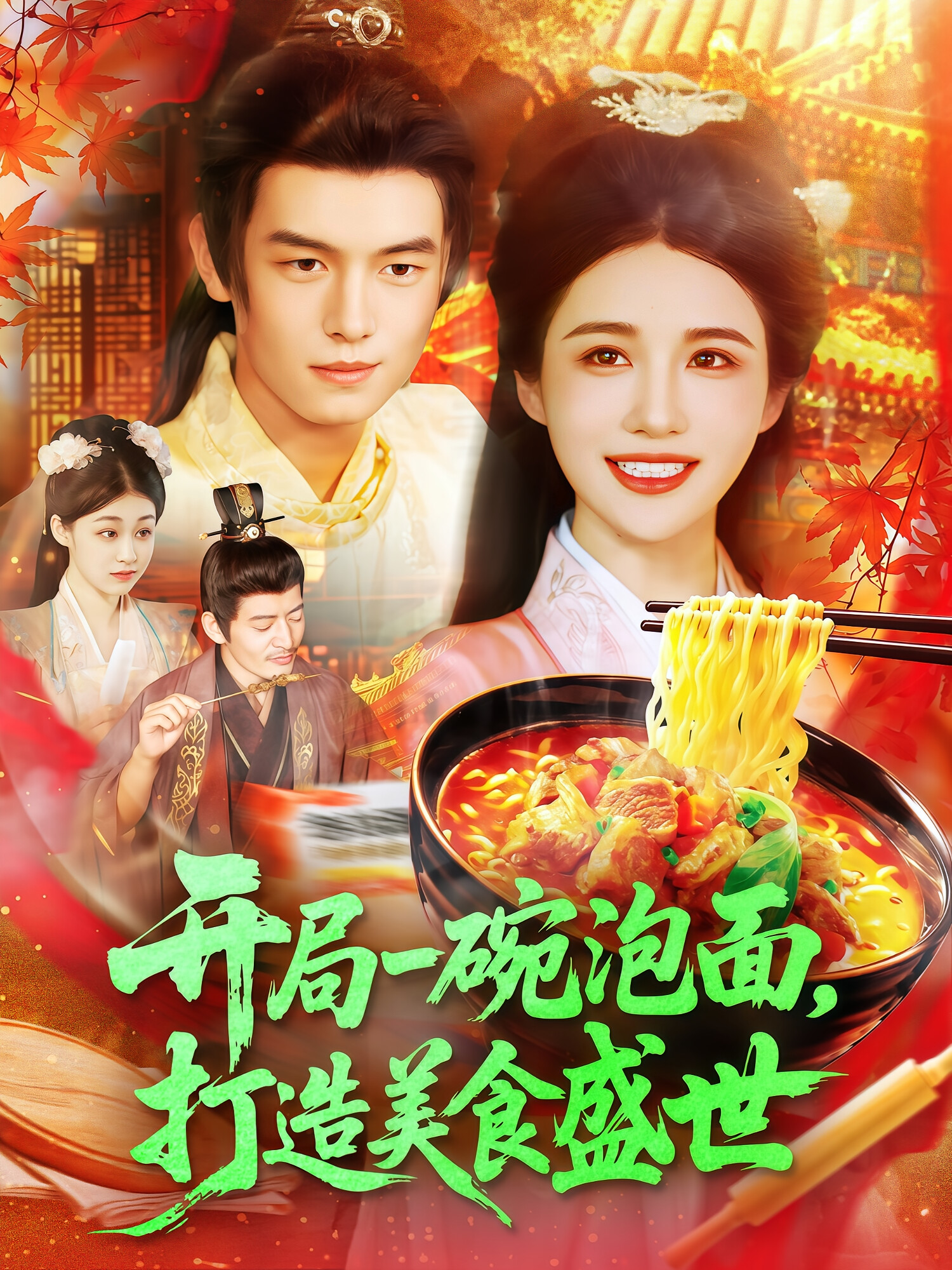 开局一碗泡面,打造美食盛世