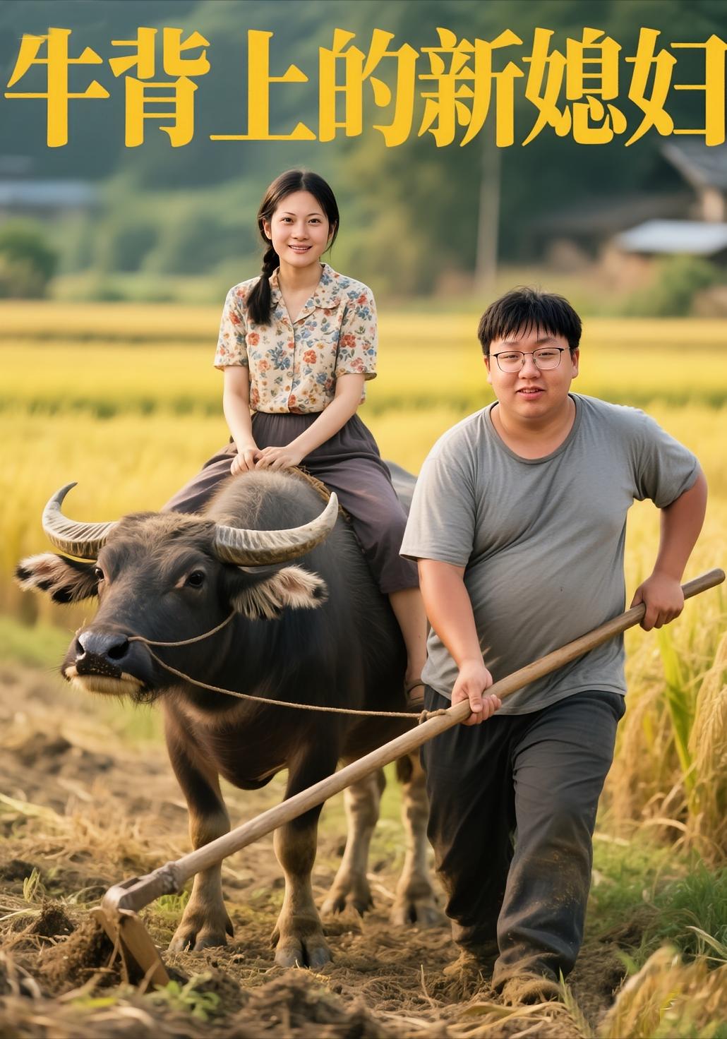 牛背上的新媳妇