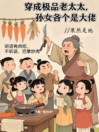 穿成极品老太太，孙女各个成大佬