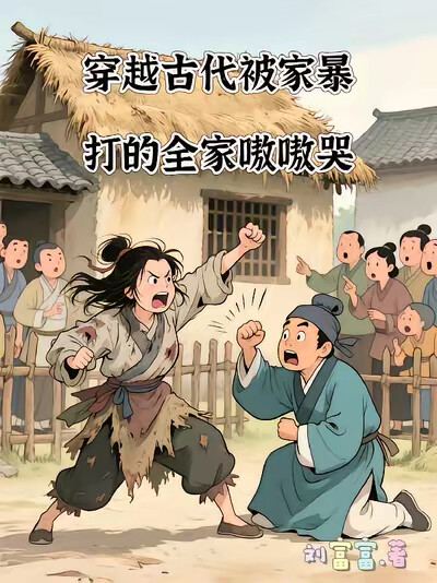 穿越古代被家暴，打的全家嗷嗷哭