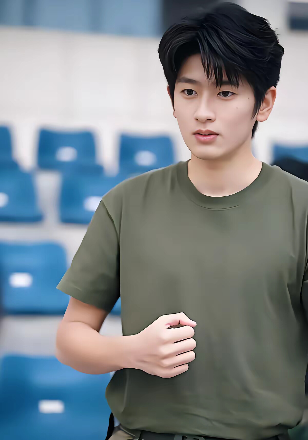 《军训第一天，高冷校花给我送水》剧照