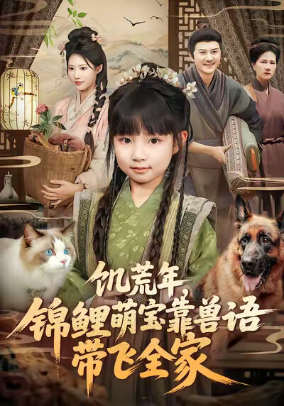《饥荒年，锦鲤萌宝靠兽语带飞全家》剧照