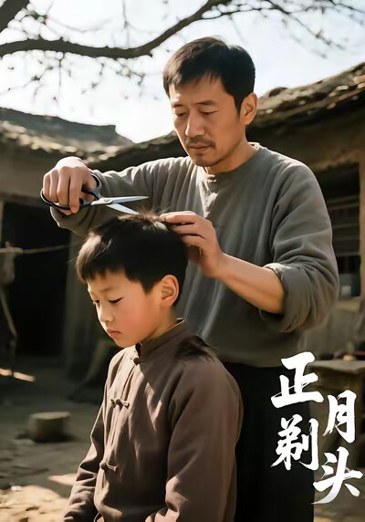 《正月剃头》剧照