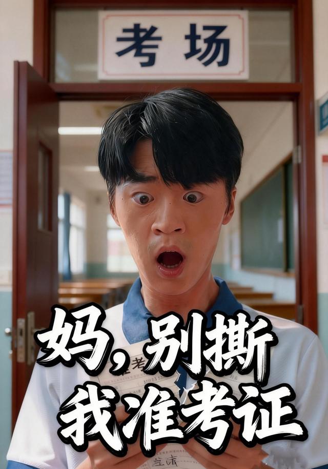 《妈，别撕我准考证》剧照